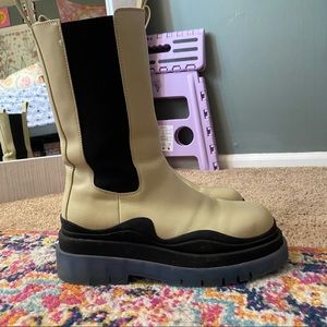 Bottega Veneta Tire Lug Boots